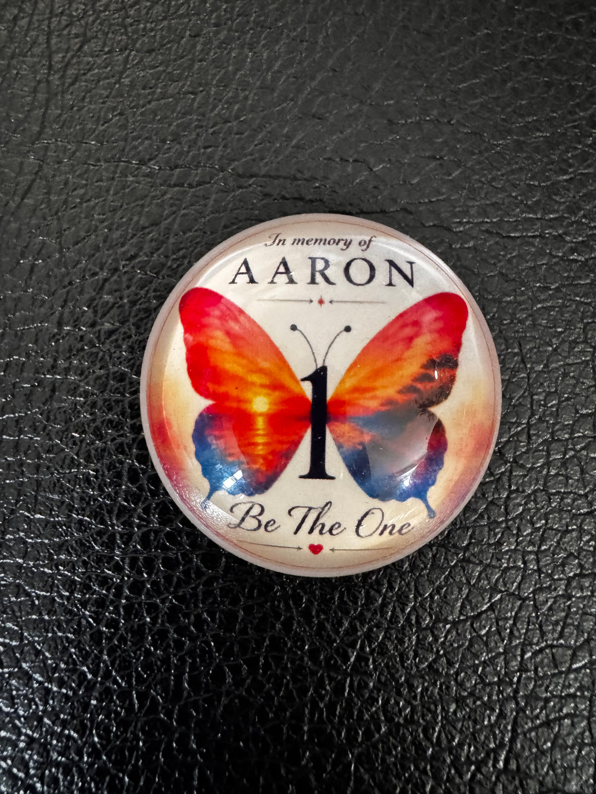 Aaron’s “Be The One” Memorial Butterfly