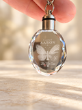 Crystal Light Up Keychain