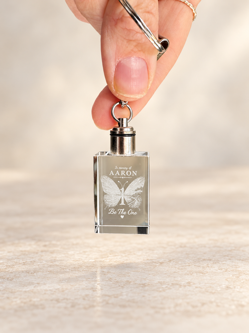 Crystal Light Up Keychain